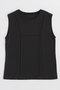 【予約販売】Pin Tuck Sleeveless Tops/ピンタックノースリーブトップス メゾンスペシャル/MAISON SPECIAL C.GRY(チャコールグレー)