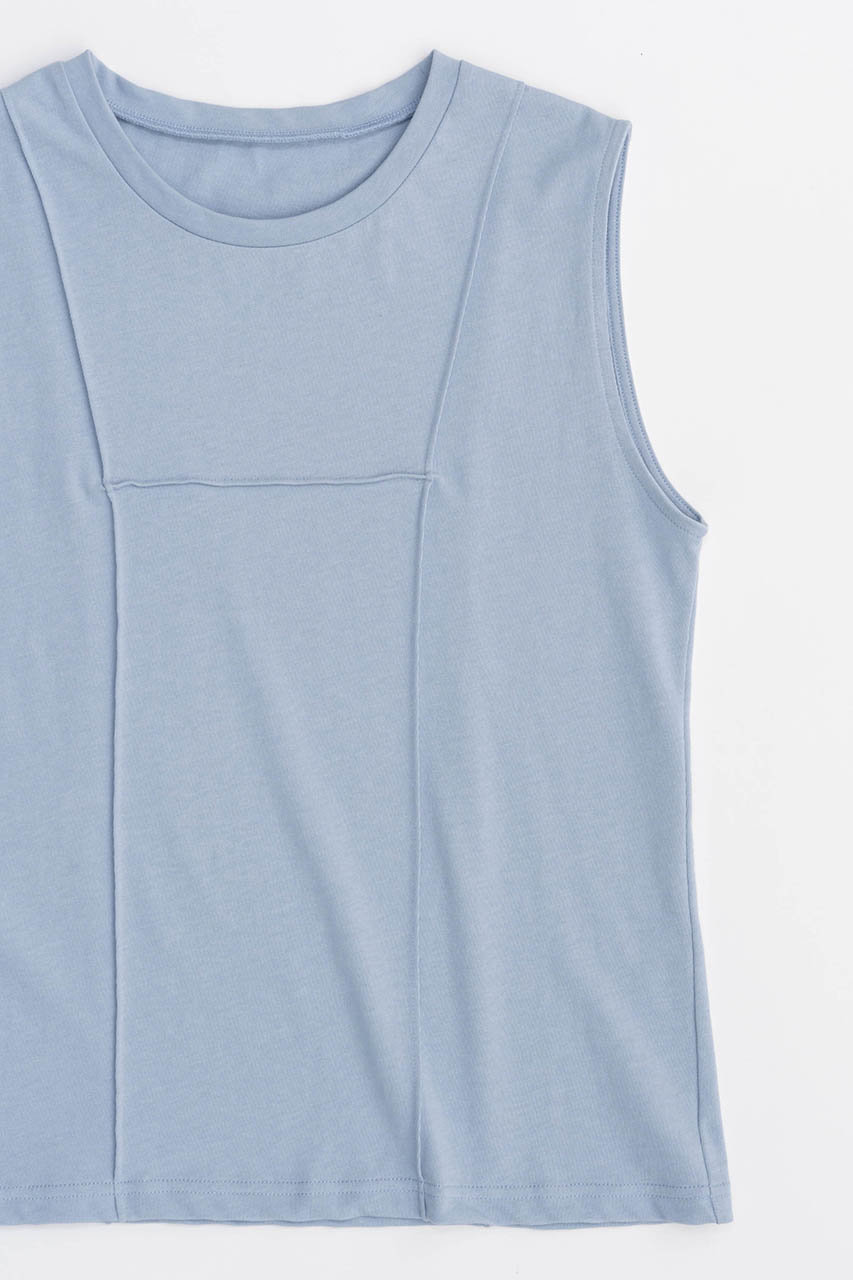 MAISON SPECIAL(メゾンスペシャル)｜Pin Tuck Sleeveless Tops