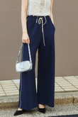Side Line Pique Knitting Wide Pants/サイドラインカノコワイドパンツ