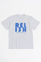 RELISH Puff Printing T-shirt/RELISH発泡プリントTシャツ メゾンスペシャル/MAISON SPECIAL GRY(グレー)