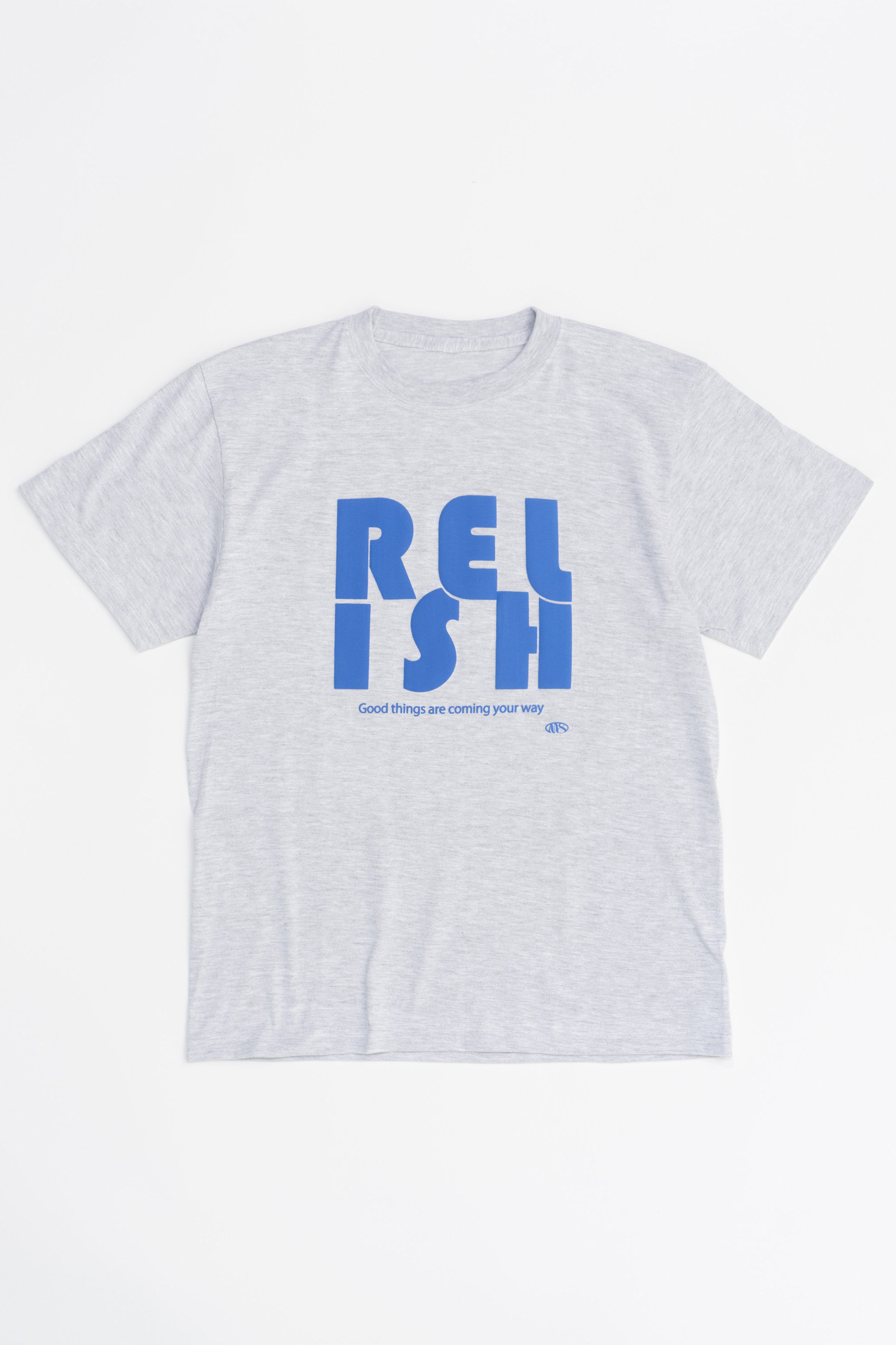 メゾンスペシャル/MAISON SPECIALのRELISH Puff Printing T-shirt/RELISH発泡プリントTシャツ(GRY(グレー)/21241415219)