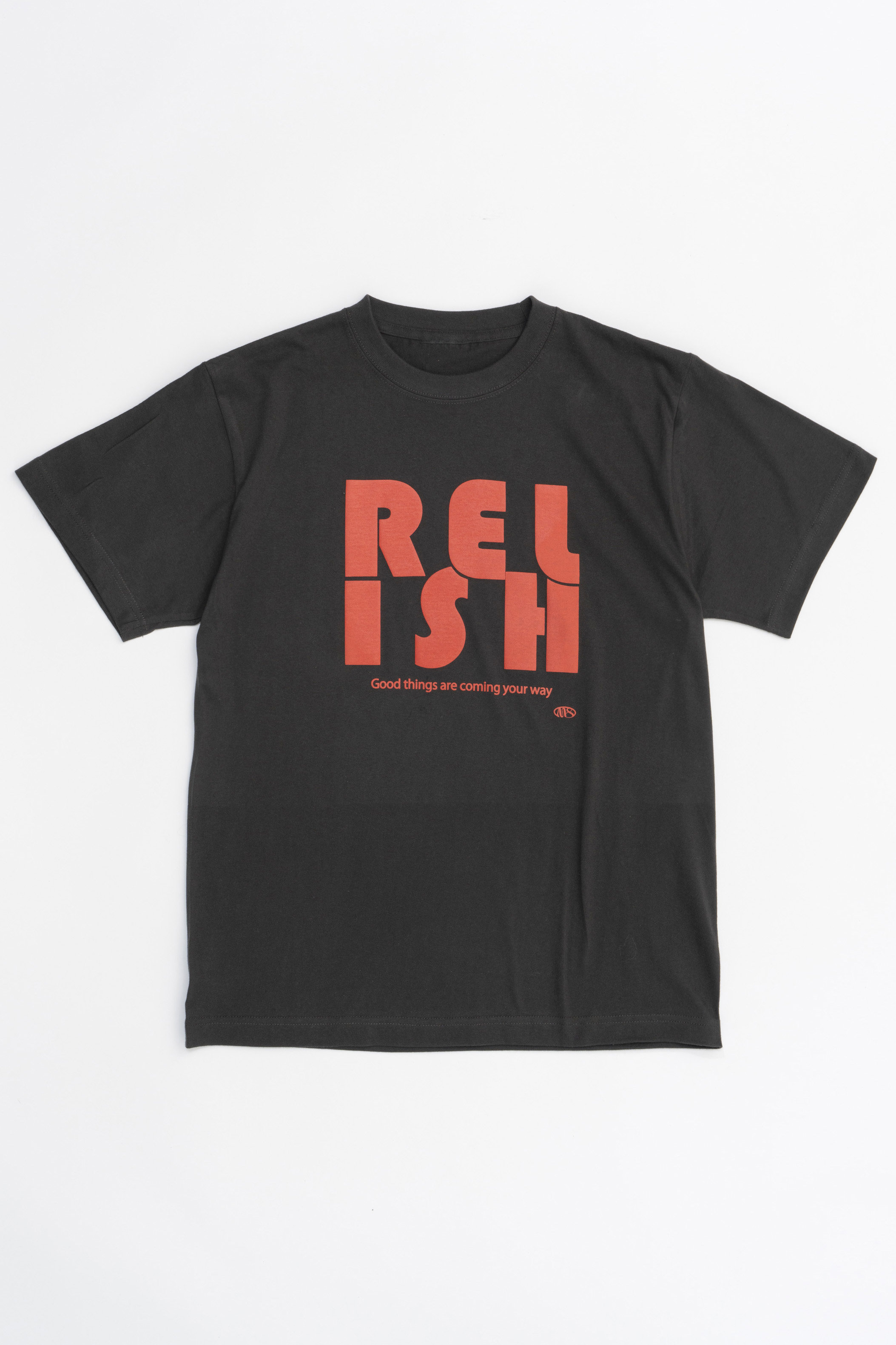 メゾンスペシャル/MAISON SPECIALのRELISH Puff Printing T-shirt/RELISH発泡プリントTシャツ(C.GRY(チャコールグレー)/21241415219)