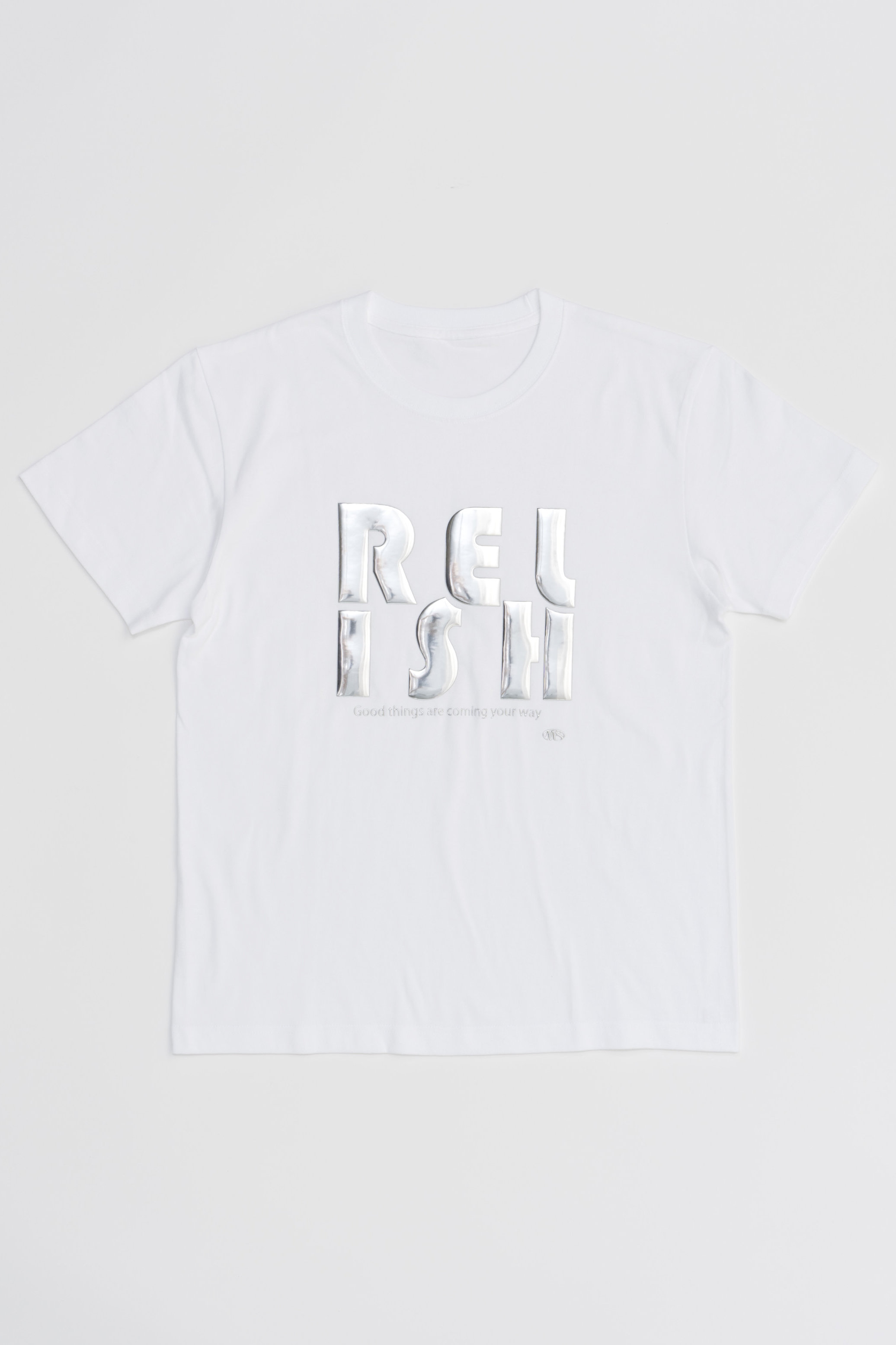 メゾンスペシャル/MAISON SPECIALのRELISH Puff Printing T-shirt/RELISH発泡プリントTシャツ(WHT(ホワイト)/21241415219)