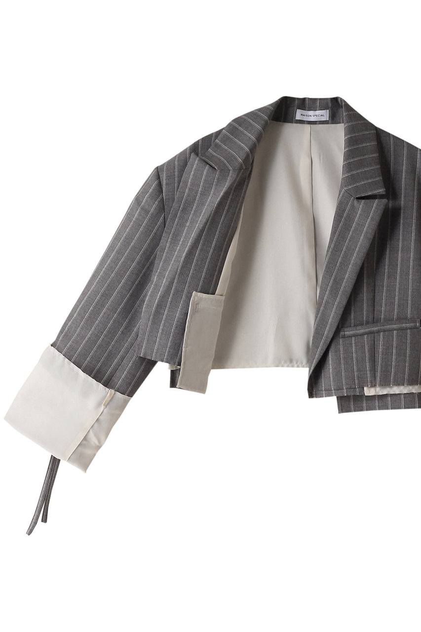Multi Fabric Short Jacket/マルチファブリックショートジャケット