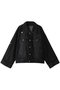 2way Oversizedd Denim Jacket/2WAYオーバーサイズデニムジャケット メゾンスペシャル/MAISON SPECIAL BLK(ブラック)