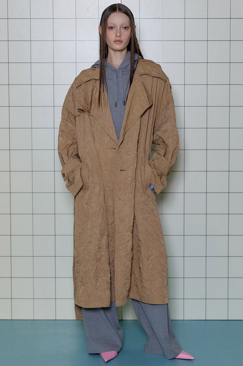 MAISON SPECIAL(メゾンスペシャル)｜Washer Pleats Trench Coat