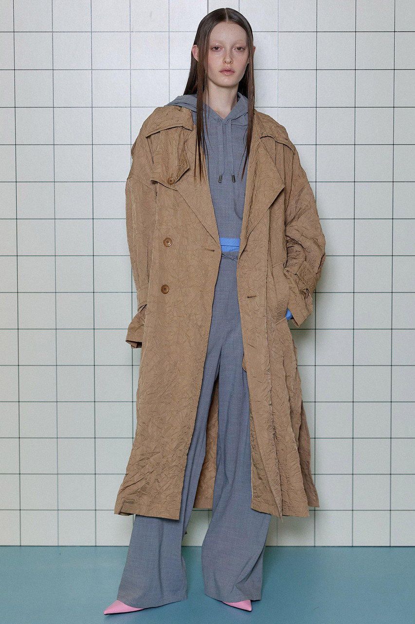 MAISON SPECIAL(メゾンスペシャル)｜【予約販売】Washer Pleats Trench