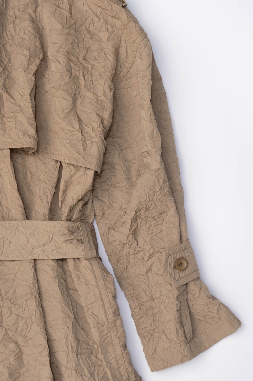 MAISON SPECIAL(メゾンスペシャル)｜Washer Pleats Trench Coat