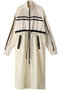 Side Line Track Dress Coat/サイドライントラックドレスコート メゾンスペシャル/MAISON SPECIAL WHT(ホワイト)