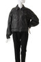 Washed faux Leather Blouson/ウォッシュドフェイクレザーブルゾン メゾンスペシャル/MAISON SPECIAL