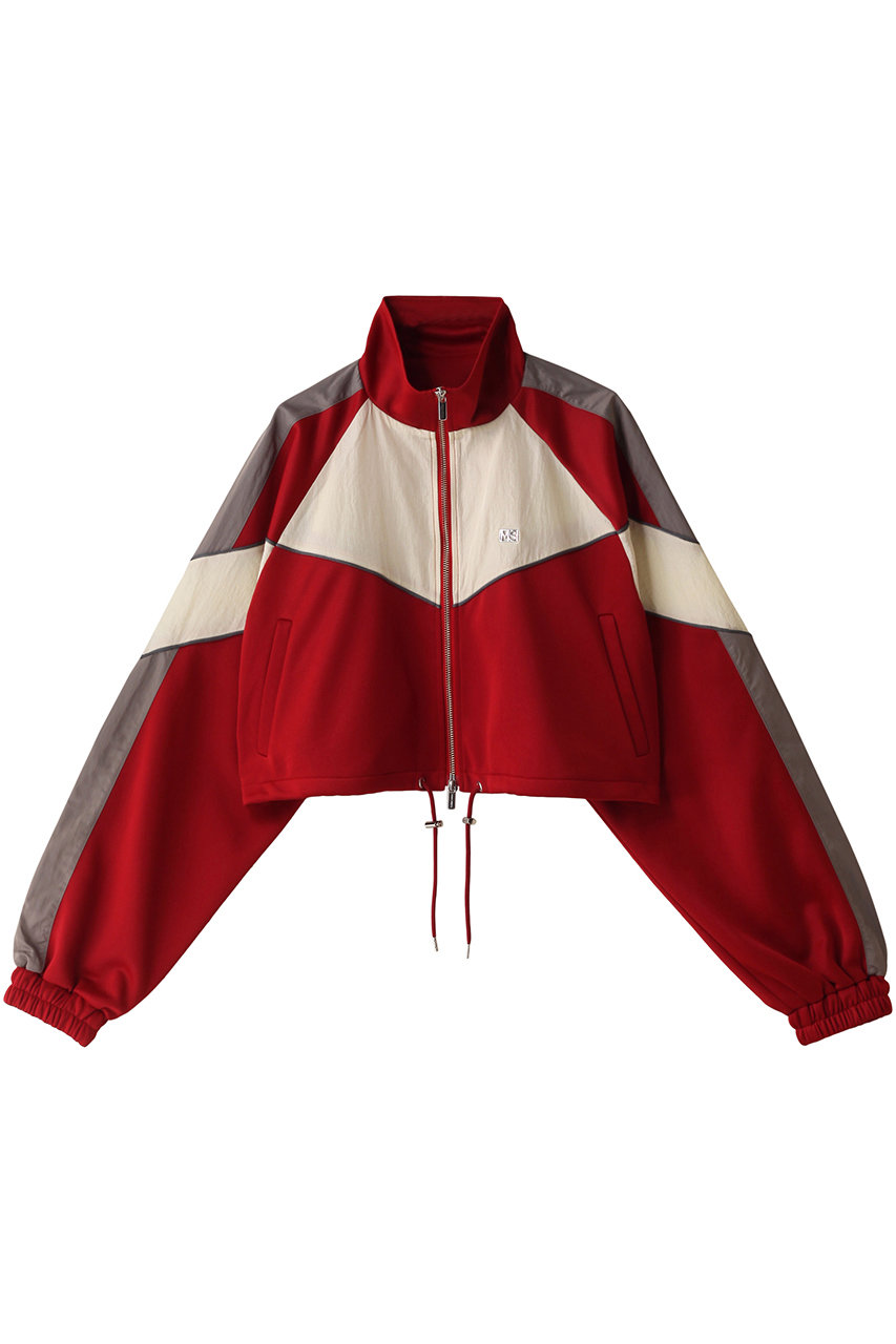 MAISON SPECIAL Cropped Track Jacket/クロップドトラックジャケット (RED(レッド), FREE) メゾンスペシャル ELLE SHOP MAISON SPECIAL Cropped Track Jacket/クロップドトラックジャケット (RED(レッド), FREE) メゾンスペシャル ELLE SHOP