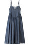 Denim Camisole Maxi One-piece Dress/デニムキャミマキシワンピース メゾンスペシャル/MAISON SPECIAL BLU(ブルー)