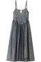 Denim Camisole Maxi One-piece Dress/デニムキャミマキシワンピース メゾンスペシャル/MAISON SPECIAL L.BLU(ライトブルー)