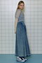 Denim Camisole Maxi One-piece Dress/デニムキャミマキシワンピース メゾンスペシャル/MAISON SPECIAL