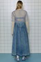 Denim Camisole Maxi One-piece Dress/デニムキャミマキシワンピース メゾンスペシャル/MAISON SPECIAL