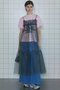 Tulle Shirring Gathered Dress/チュールシャーリングギャザードレス メゾンスペシャル/MAISON SPECIAL