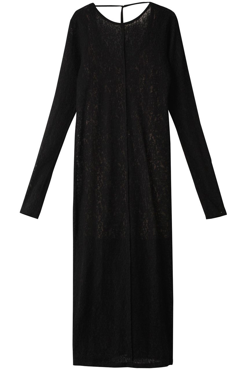 MAISON SPECIAL Maxi Length Lace One-piece Dress/マキシレースワンピース (BLK(ブラック), FREE) メゾンスペシャル ELLE SHOP