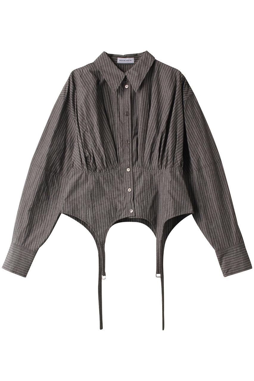 MAISON SPECIAL(メゾンスペシャル)｜2way Corset Shirt/2WAYコルセット 