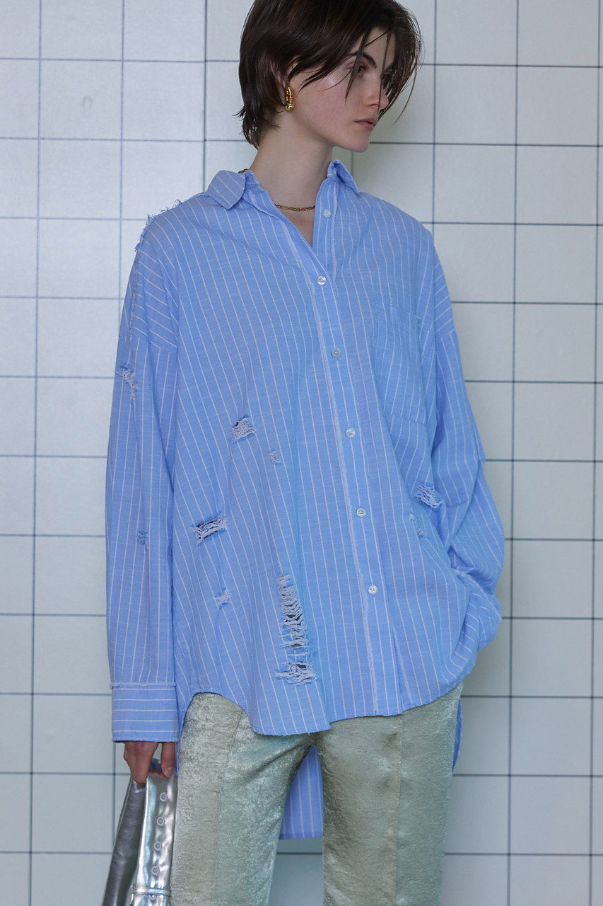 Distressed Shirt/ダメージシャツ