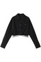 Sheer Short Length Shirt/シアーショートシャツ メゾンスペシャル/MAISON SPECIAL BLK(ブラック)