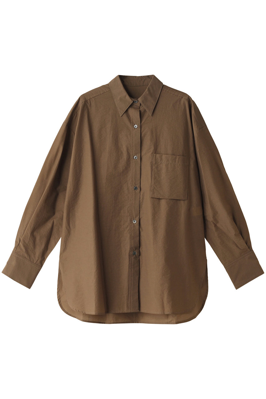 MAISON SPECIAL Oversized Shirt/オーバーシャツ (BRN(ブラウン), FREE) メゾンスペシャル ELLE SHOP