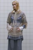 With Bra Stripe Easy Oversized Shirt/ブラ付きストライプイージーオーバーシャツ
