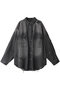Denim Oversized Shirt/デニムオーバーシャツ メゾンスペシャル/MAISON SPECIAL BLK(ブラック)
