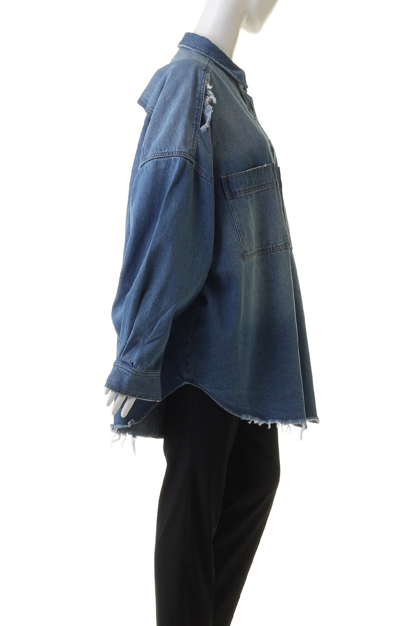 Denim Oversized Shirt/デニムオーバーシャツ