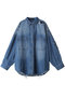 Denim Oversized Shirt/デニムオーバーシャツ メゾンスペシャル/MAISON SPECIAL BLU(ブルー)
