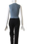 Curl Yarn Short Length Sleeveless Knit Tops/カールヤーンショートノースリーブニット メゾンスペシャル/MAISON SPECIAL