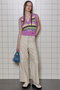 Multicolor Knit Vest/マルチカラーニットベスト メゾンスペシャル/MAISON SPECIAL