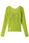 With Bra 2way Lace Tops/ブラ付キ2WAYレーストップス メゾンスペシャル/MAISON SPECIAL LIME(ライム)