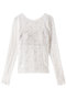 With Bra 2way Lace Tops/ブラ付キ2WAYレーストップス メゾンスペシャル/MAISON SPECIAL WHT(ホワイト)