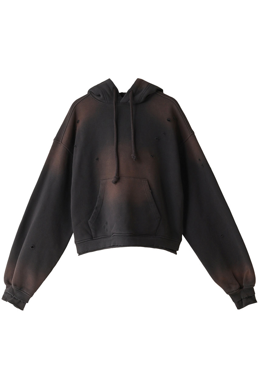 メゾンスペシャル/MAISON SPECIALのSweat Damage Hoodie/スウェットダメージフーディ(C.GRY(チャコールグレー)/21241415305)