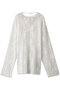 Oversized Lace Tops/オーバーレーストップ メゾンスペシャル/MAISON SPECIAL O.WHT(オフホワイト)
