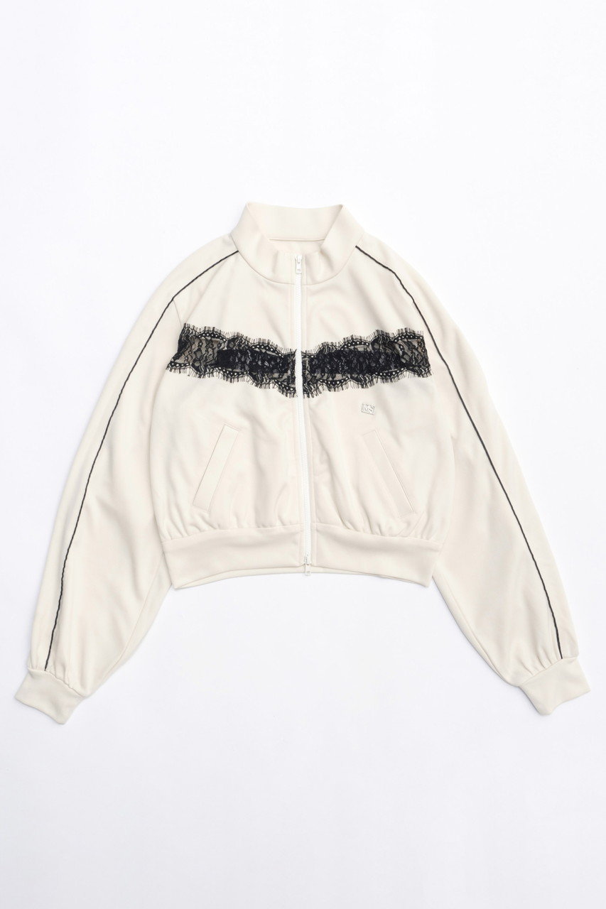 MAISON SPECIAL Lace Docking Jersey Tops/レースドッキングジャージトップス (WHT(ホワイト), FREE) メゾンスペシャル ELLE SHOP MAISON SPECIAL Lace Docking Jersey Tops/レースドッキングジャージトップス (WHT(ホワイト), FREE) メゾンスペシャル ELLE SHOP