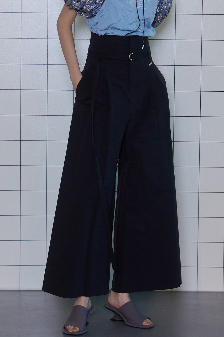 MAISON SPECIAL(メゾンスペシャル)｜Two Tuck High Waist Wide Pants