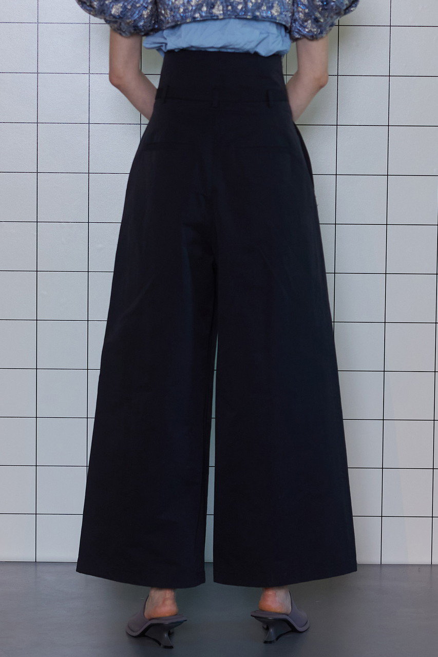 MAISON SPECIAL(メゾンスペシャル)｜Two Tuck High Waist Wide Pants