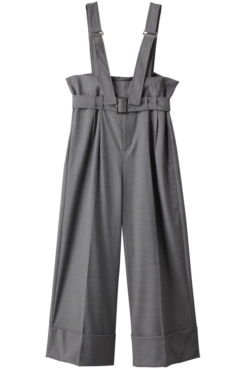 MAISON SPECIAL 2way Over Size Overalls/2WAYオーバーサロペット (L.GRY(ライトグレー), 36) メゾンスペシャル ELLE SHOP