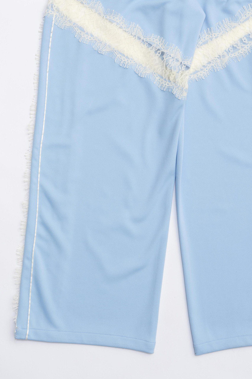Lace Docking Jersey Pants/レースドッキングジャージパンツ