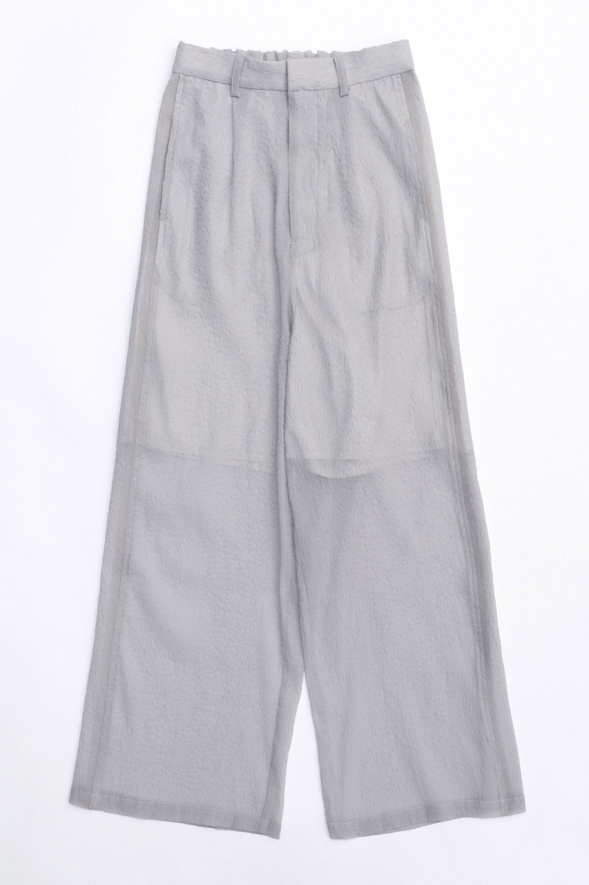 MAISON SPECIAL Side Line Sheer Pants/サイドラインシアーパンツ (GRY(グレー), 36) メゾンスペシャル ELLE SHOP MAISON SPECIAL Side Line Sheer Pants/サイドラインシアーパンツ (GRY(グレー), 36) メゾンスペシャル ELLE SHOP