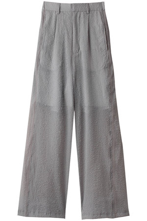メゾンスペシャル/MAISON SPECIALのSide Line Sheer Pants/サイドラインシアーパンツ(110600/110601)