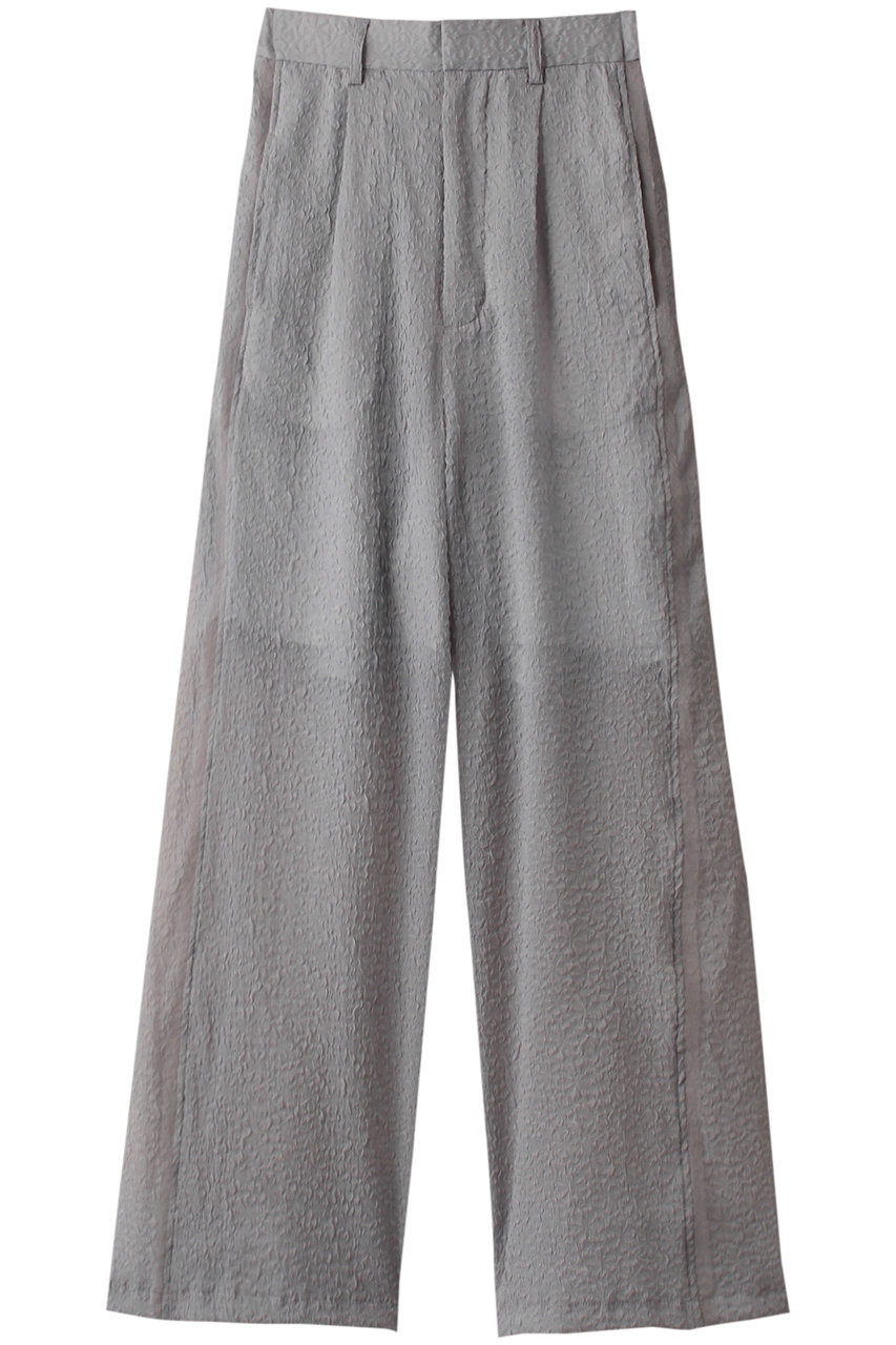MAISON SPECIAL Side Line Sheer Pants/サイドラインシアーパンツ (L.GRY(ライトグレー), 36) メゾンスペシャル ELLE SHOP MAISON SPECIAL Side Line Sheer Pants/サイドラインシアーパンツ (L.GRY(ライトグレー), 36) メゾンスペシャル ELLE SHOP