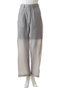 Side Line Sheer Pants/サイドラインシアーパンツ メゾンスペシャル/MAISON SPECIAL