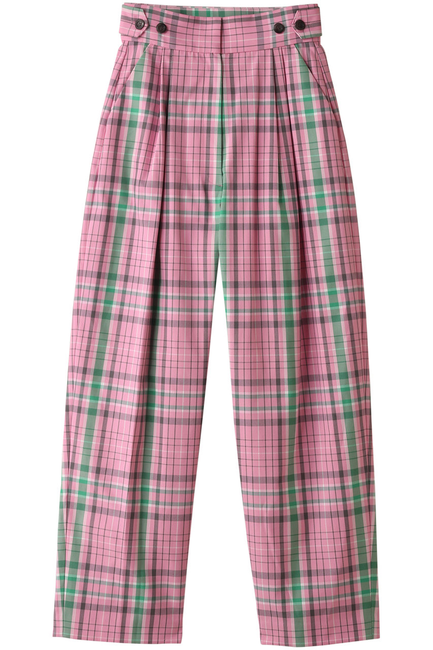 メゾンスペシャル/MAISON SPECIALの2way Check Balloon Pants/2WAYチェックバルーンパンツ(PNK(ピンク)/21241465313)