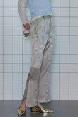 Double Satin Flare Pants/ダブルサテンフレアパンツ