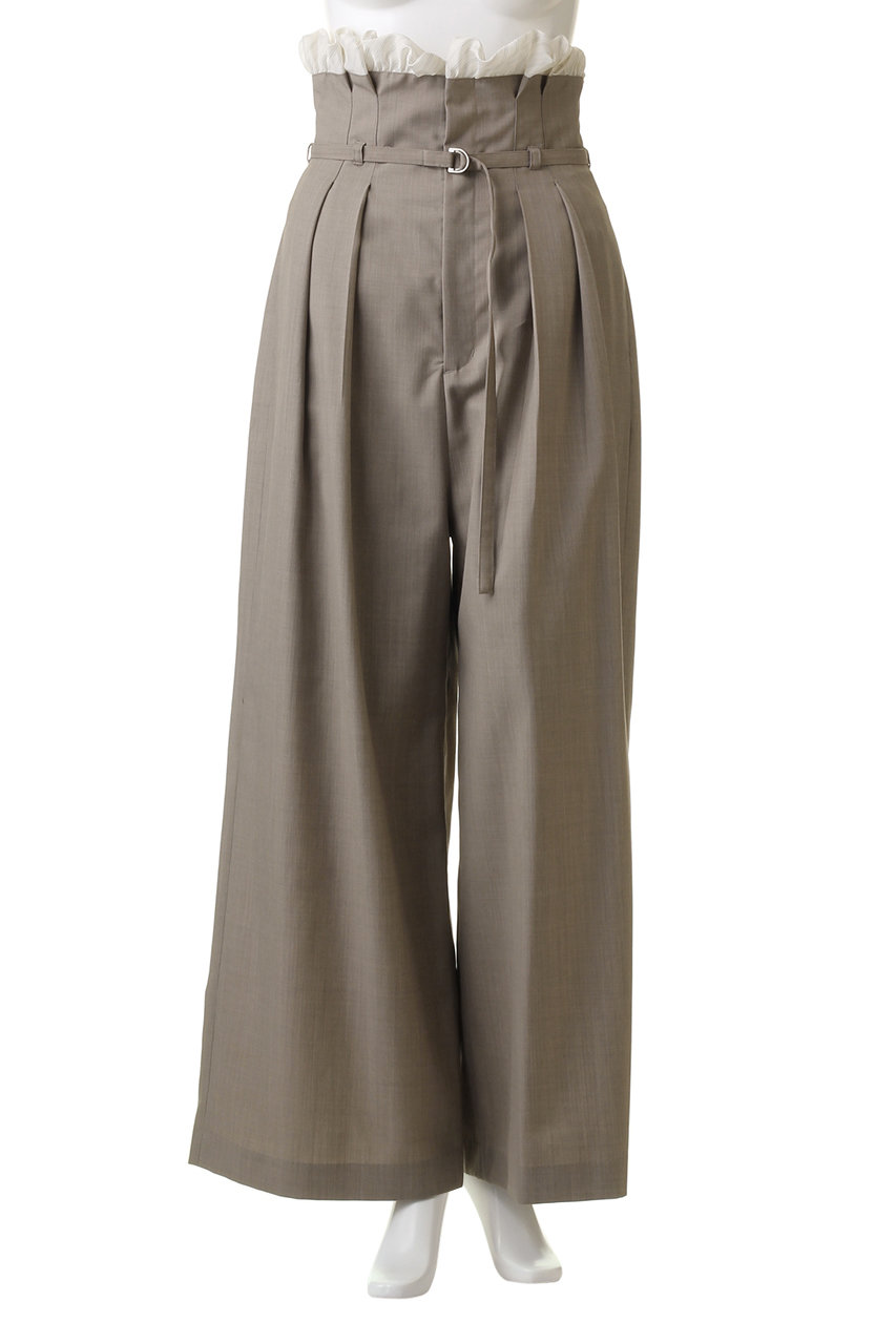MAISON SPECIAL(メゾンスペシャル)｜High Waist Wide Pants/ハイ 