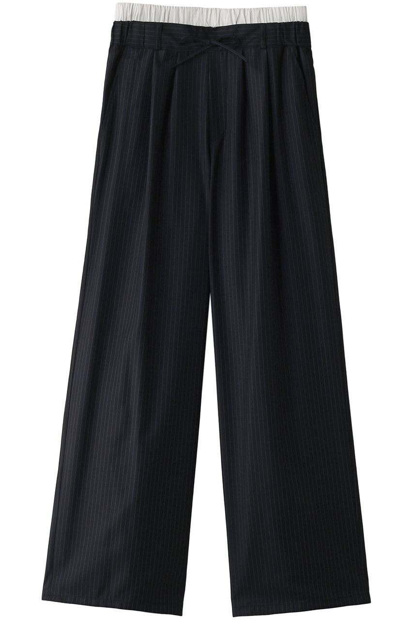 メゾンスペシャル/MAISON SPECIALのEasy Double Waist Pants/イージーダブルウエストパンツ(NVY(ネイビー)/21241465807)