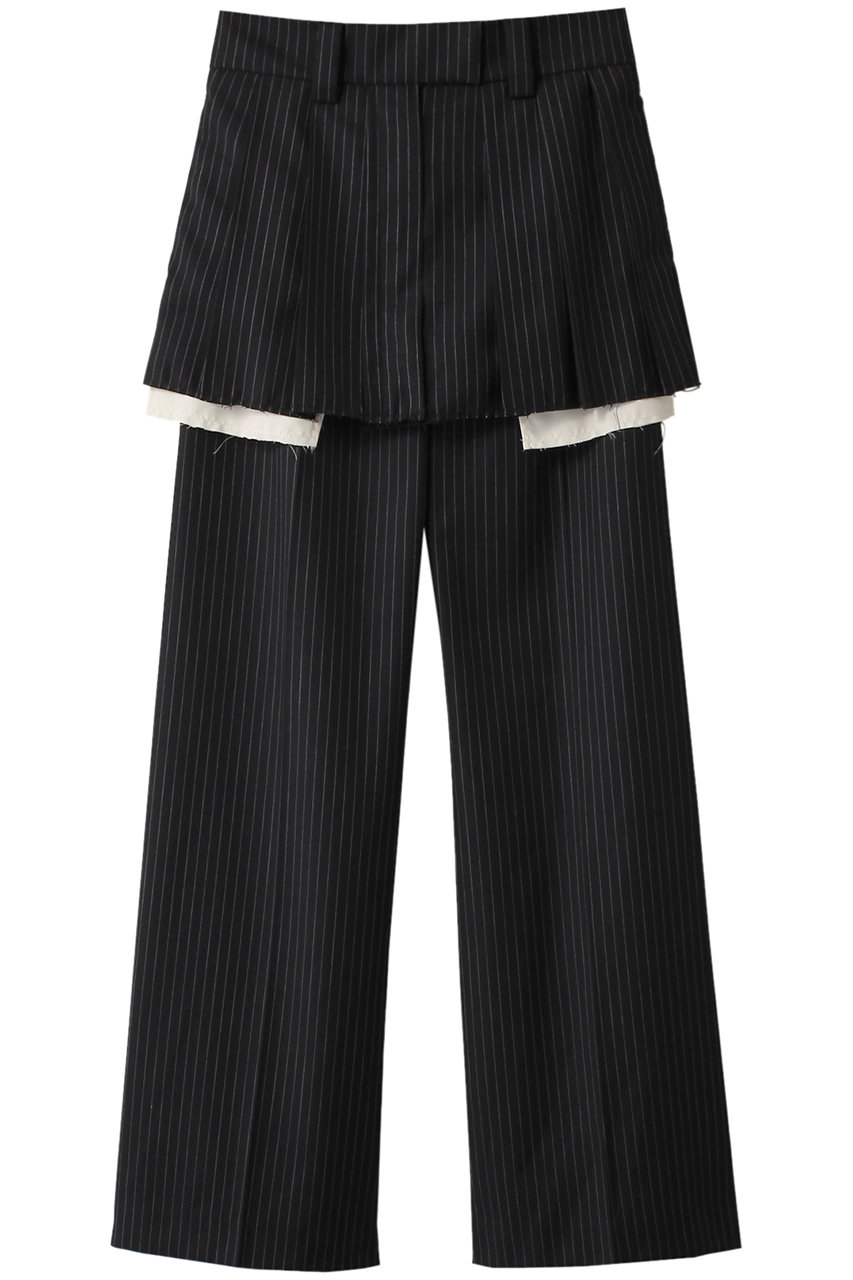 MAISON SPECIAL Box Pleated Skirt Pants/ボックスプリーツスカートパンツ (D.BLK(ブラック), 36) メゾンスペシャル ELLE SHOP MAISON SPECIAL Box Pleated Skirt Pants/ボックスプリーツスカートパンツ (D.BLK(ブラック), 36) メゾンスペシャル ELLE SHOP