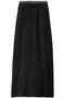 Washer Pleats Maxi Skirt/ワッシャープリーツマキシスカート メゾンスペシャル/MAISON SPECIAL BLK(ブラック)
